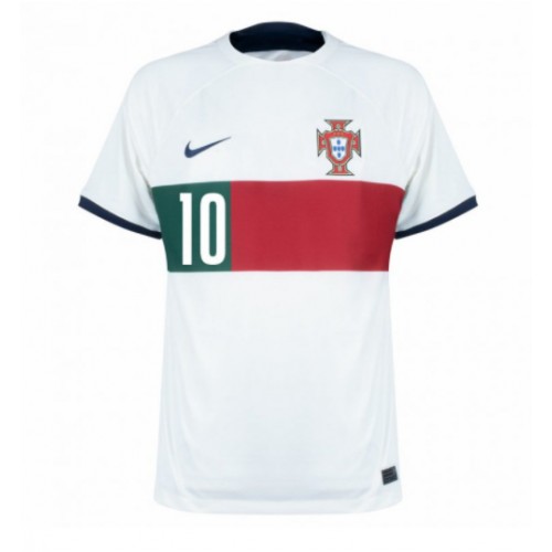 Portugal Bernardo Silva #10 Udebanetrøje VM 2022 Kort ærmer